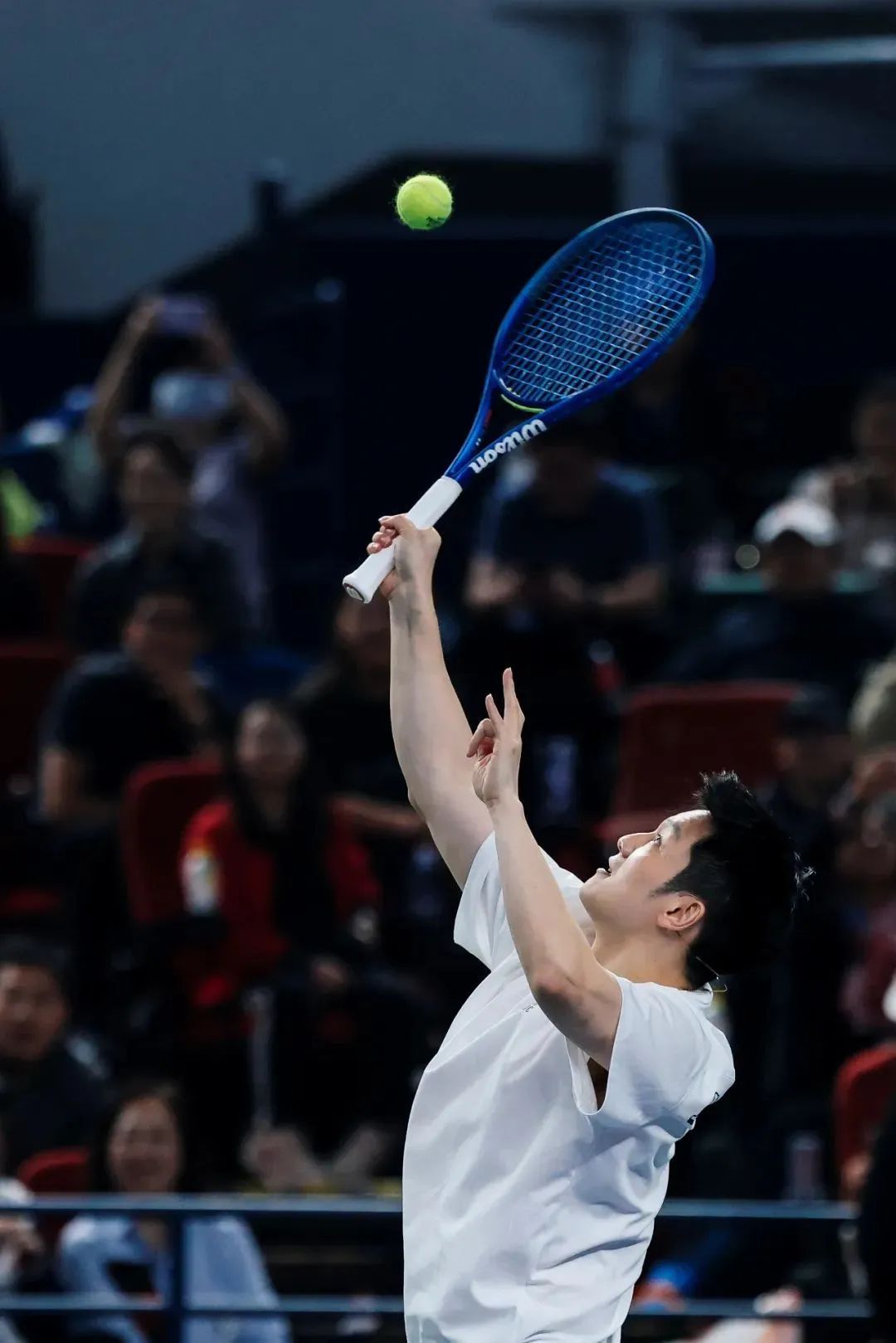 吹球！秒趴！樊振东网球首秀“乒里乓气”：输给费德勒不丢人！网友笑翻