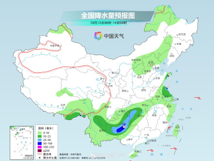 南方降雨范围扩展 东北多地气温将明显偏高