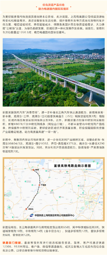 长三角铁路实施新列车运行图 长三角铁路实施新列车运行图