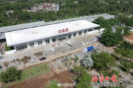 万宁和乐动车站将于10月15日开通运营