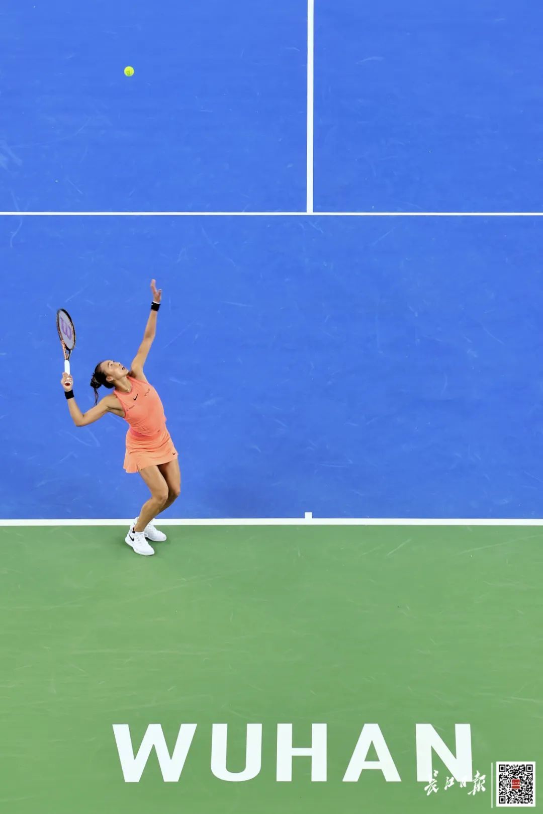 武网亚军！郑钦文惜败老对手萨巴伦卡