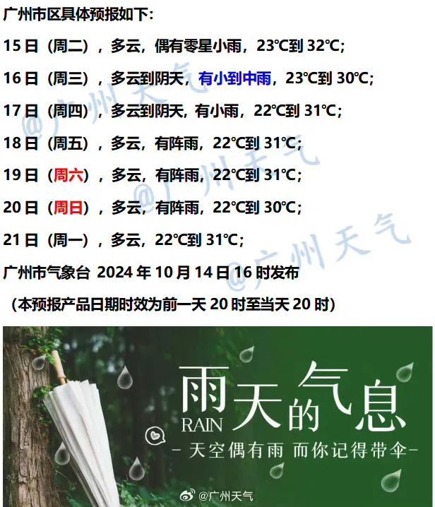 “阿雨”即将登场!10月还有两次冷空气影响广东 “阿雨”即将登场!10月还有两次冷空气影响广东