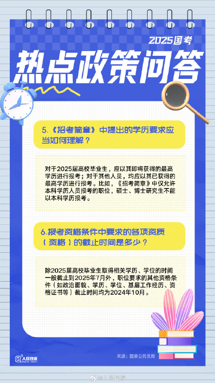 国考今天起开始报名，请查收2025国考全流程报考指南