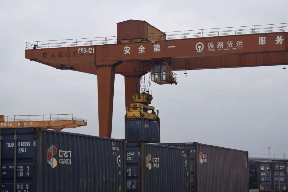 发车数突破6500车，湖南中老班列跑出外贸“加速度”