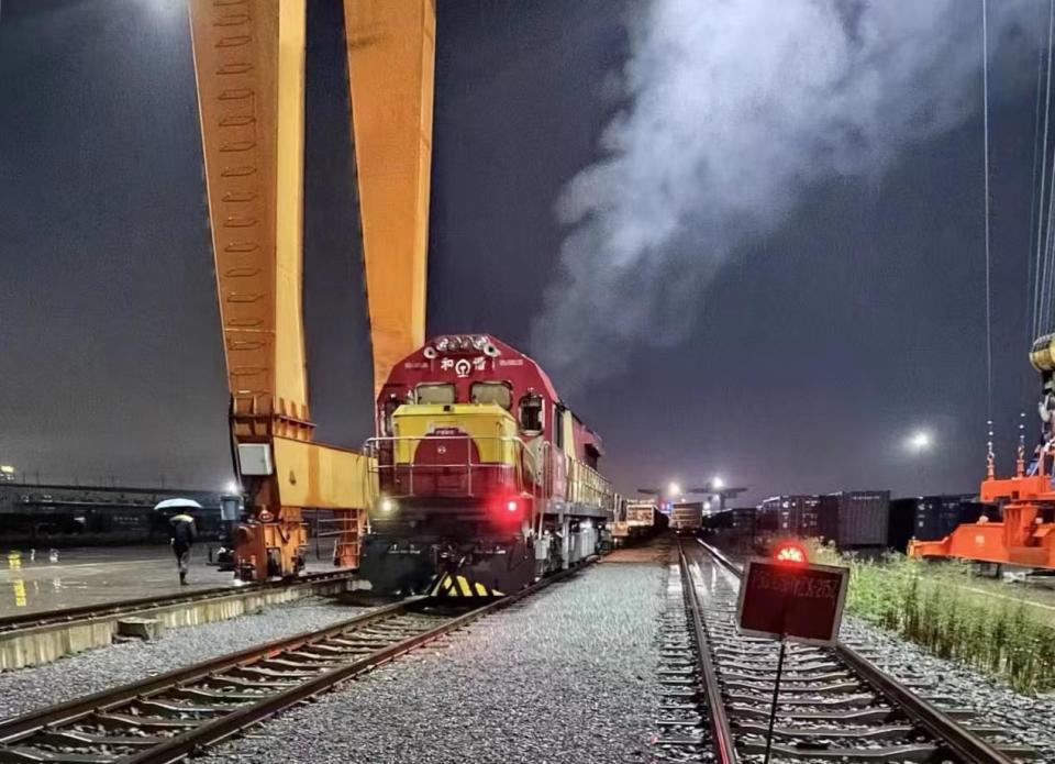 发车数突破6500车，湖南中老班列跑出外贸“加速度”