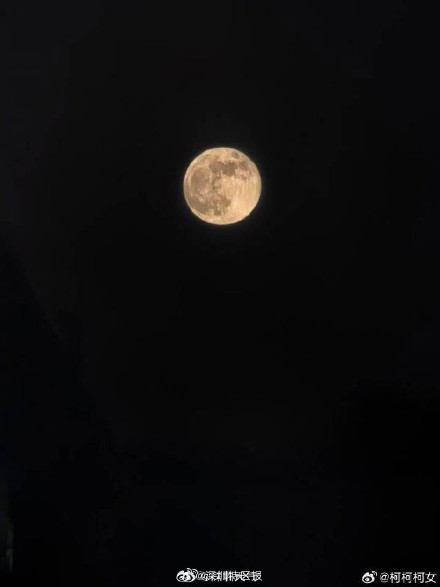 抬头看！你拍到超级月亮了吗？