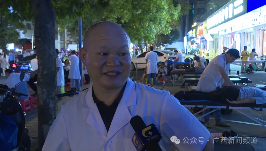 你会尝试吗？按摩师加入“地摊经济”，南宁火炬路现9.9元街边按摩
