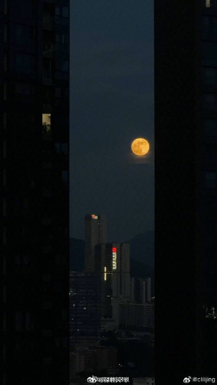 抬头看！你拍到超级月亮了吗？