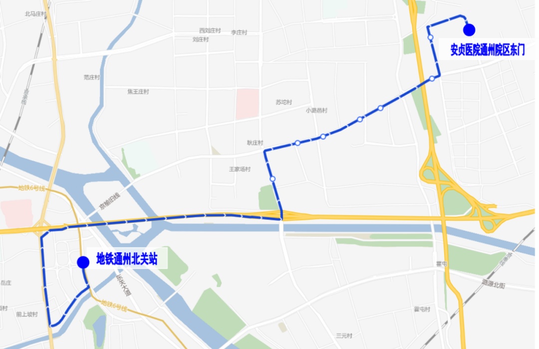 北京副中心新开3条通医专线！还有一条公交改线