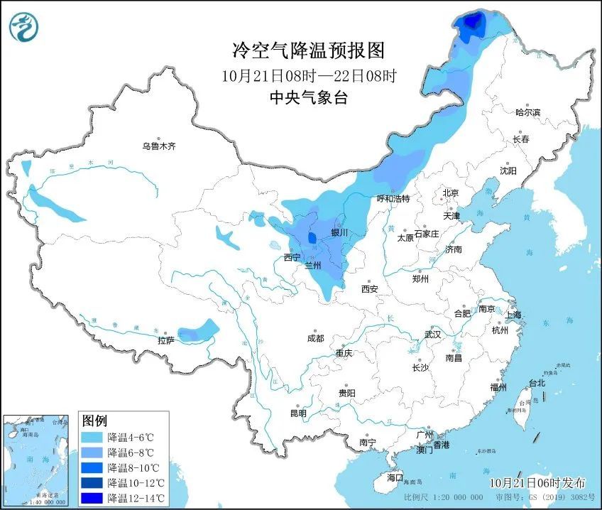 冷空气将影响中东部地区 东北有雨雪天气