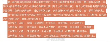 CBA俱乐部杯第一阶段时间地点公布 CBA俱乐部杯第一阶段时间地点公布