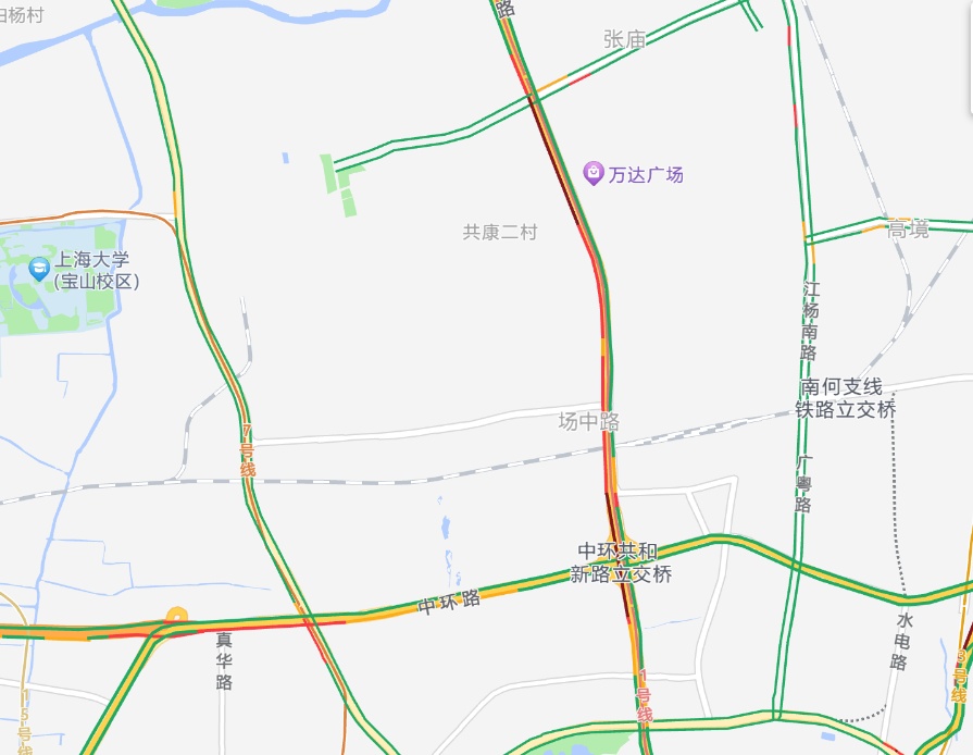 上海南北高架突发，整个车头在燃烧！官方最新消息→