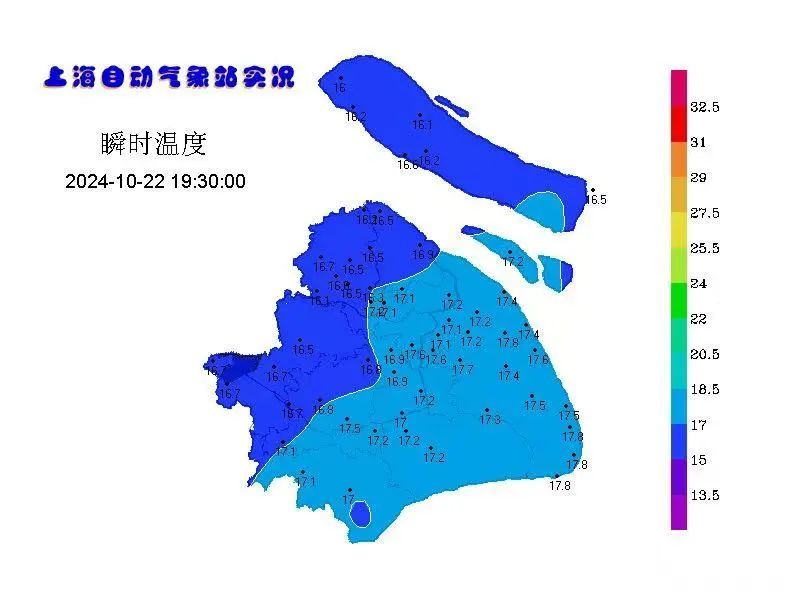 上海气温正快速下跌！本周四早晨最冷！两个晴天后阴雨又来，新台风已生成