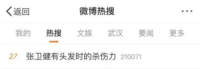 59岁张卫健回应自己有头发时的杀伤力：现在也还有吧！