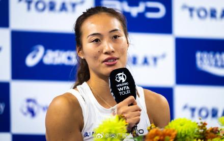 加油！郑钦文开启WTA500东京站首战