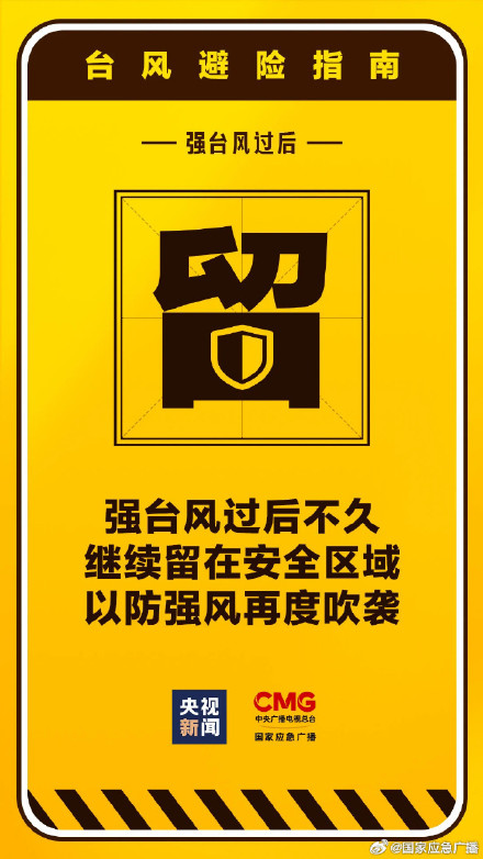 台风潭美即将进入我国南海 请收好这份台风避险指南