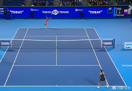 郑钦文晋级WTA500东京站四强