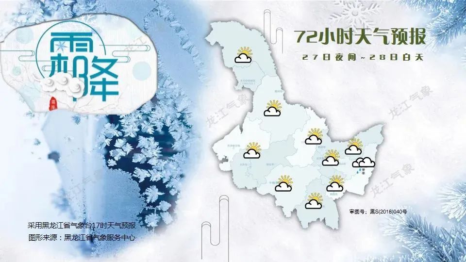 雨夹雪！阵雪！道路结冰！黑龙江省气象台最新预报