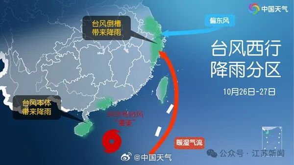 双台风来了！这个周末江苏要“变天”！