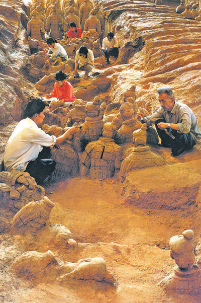 与“兵马俑”打交道的人(考古中国) 与“兵马俑”打交道的人(考古中国)