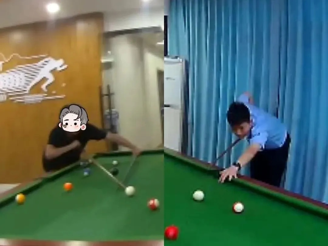 民警工作时间打台球?评论区却“一边倒”…… 民警工作时间打台球?评论区却“一边倒”……