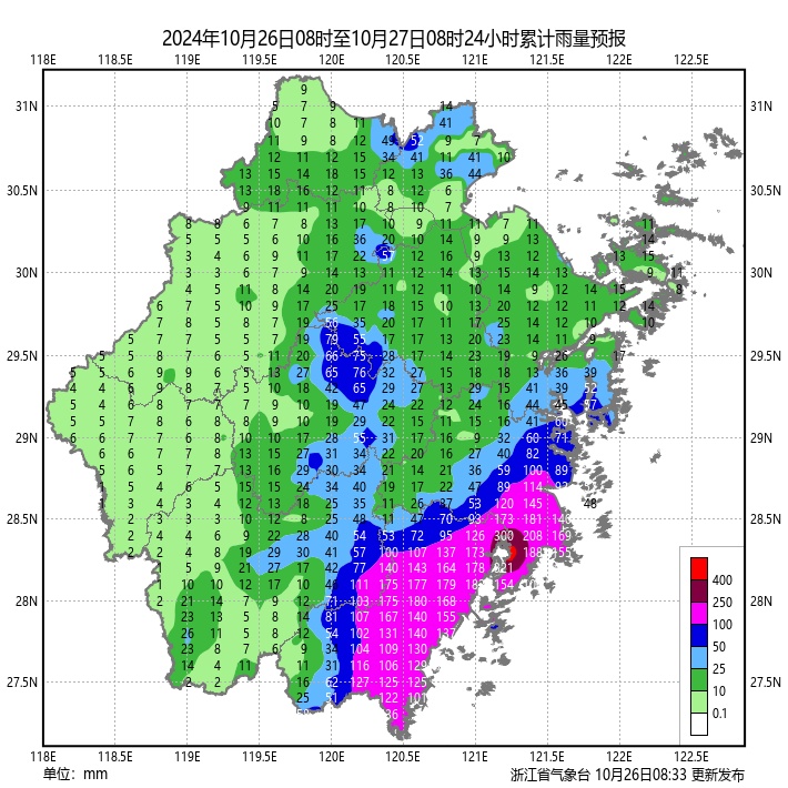 周末浙江多地暴雨、大暴雨!下周秋高气爽好天气回归 周末浙江多地暴雨、大暴雨!下周秋高气爽好天气回归