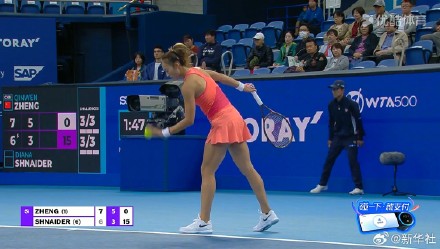 郑钦文进WTA500东京站决赛