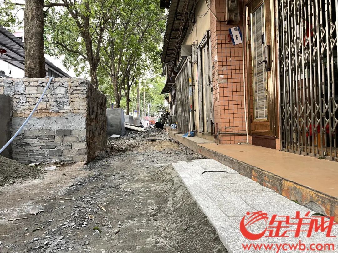 追踪广州居民楼“挖宝”事件：受损地面修复中，公安行政拘留4名“挖宝人”