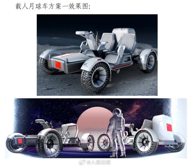 中国载人月球车,等你来取名! 中国载人月球车,等你来取名!