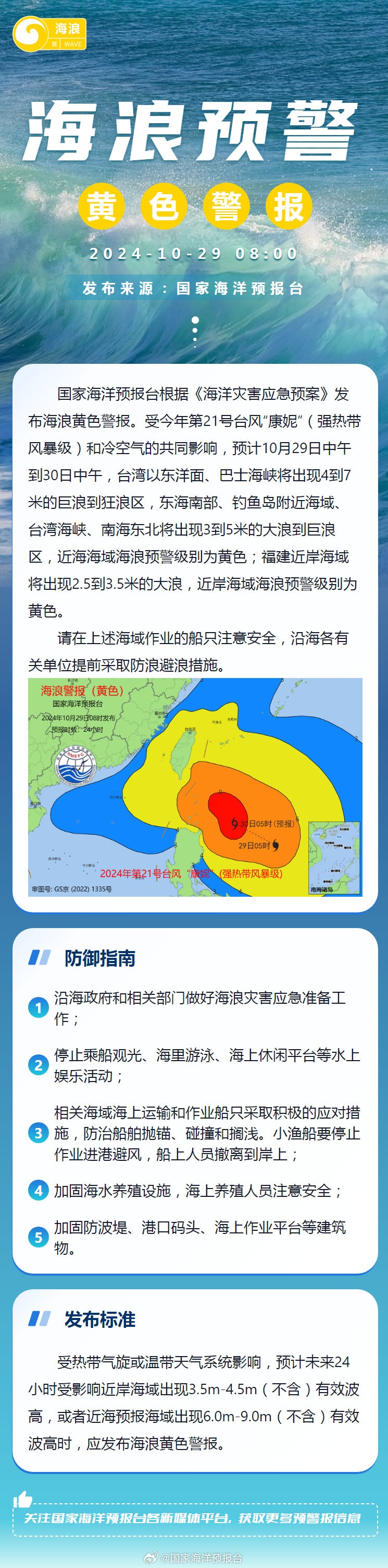 或达超强台风级！台风“康妮”逼近，国家防总针对海南福建启动四级应急响应