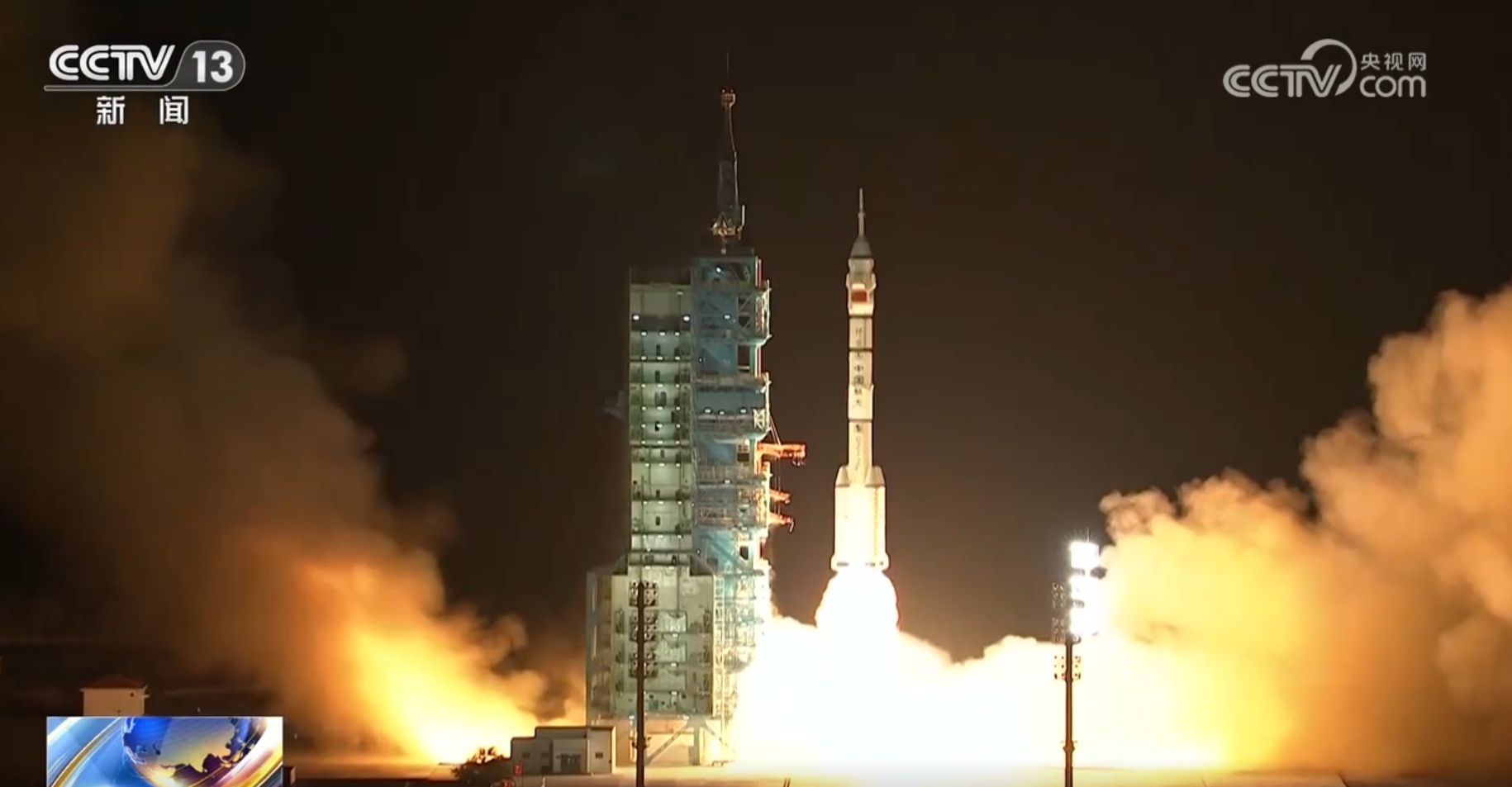 破空亮剑、奔赴太空浩瀚！多视角看神舟十九号发射震撼瞬间