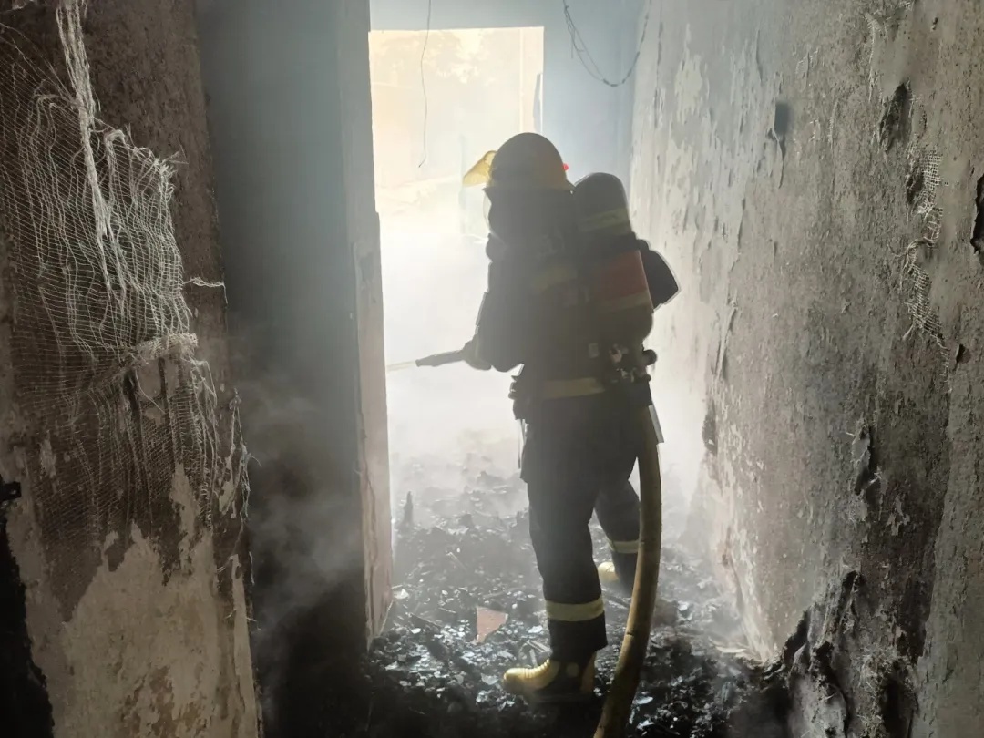 屋主离开后，它将别墅烧得面目全非！