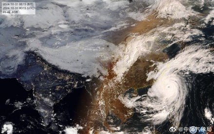 超强台风康妮来了 即将登陆我国台湾 东南沿海有风雨影响