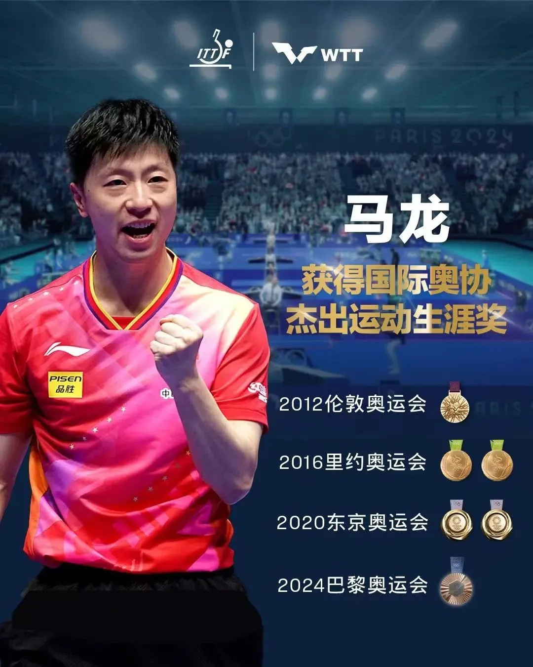 刚刚,马龙传来喜讯! 刚刚,马龙传来喜讯!