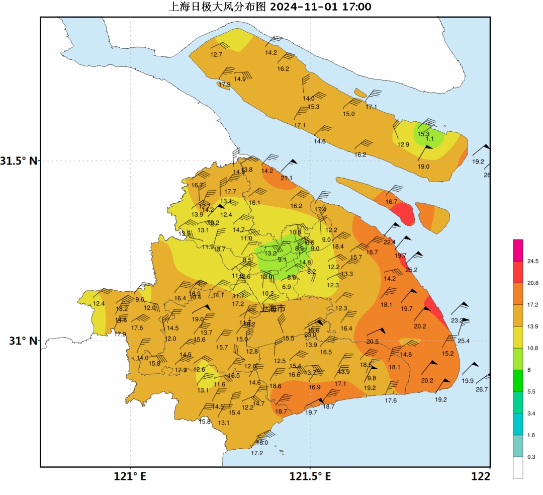 台风即将远离上海，暴雨预警解除！强冷空气正候场，下周最低跌破10℃