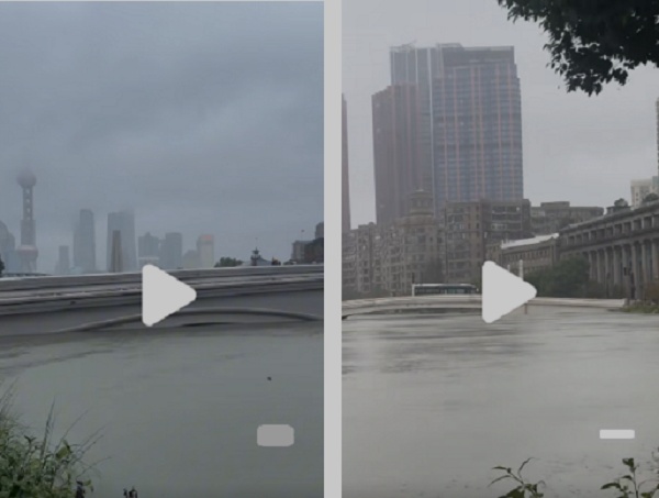 “康妮”在最后时刻拐弯！上海苏州河水位高涨？市防汛办回应