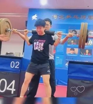 孙颖莎回河北训练！