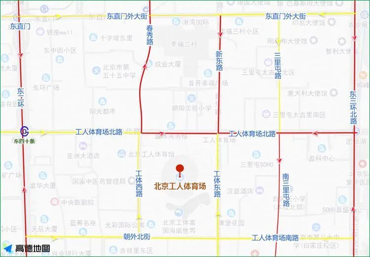 受北马、赏叶和大型活动影响，本周末北京交通压力大