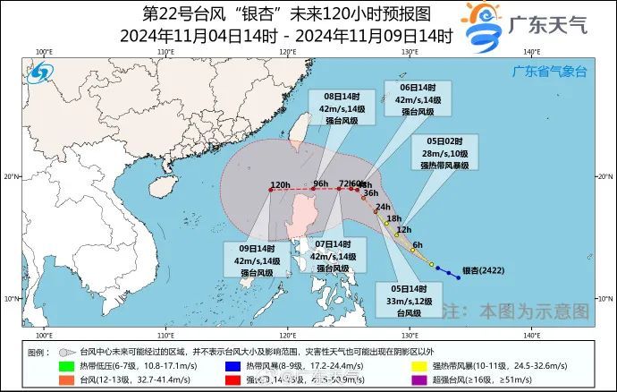 台风生成，冷空气到，广州明起降温还下雨！11月还有3次冷空气+3次降水