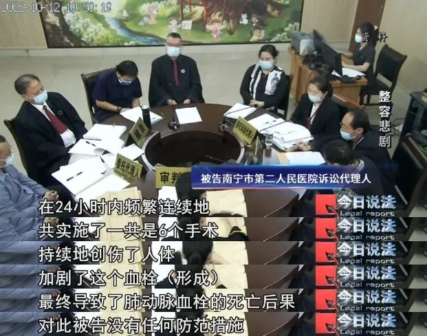 女子24小时内接受6个整容手术后不幸死亡，家属索赔约118万元……