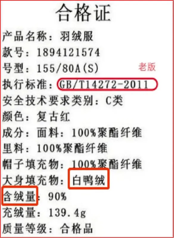新买的羽绒服是不是存货，看这4个字→