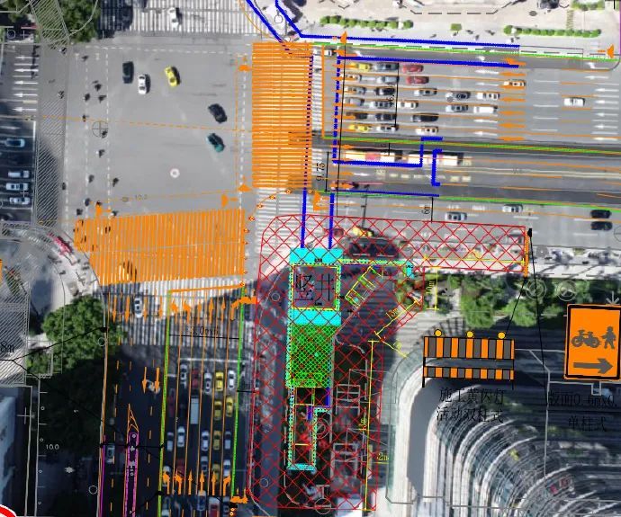广州“最繁忙十字路口”一侧将围蔽施工
