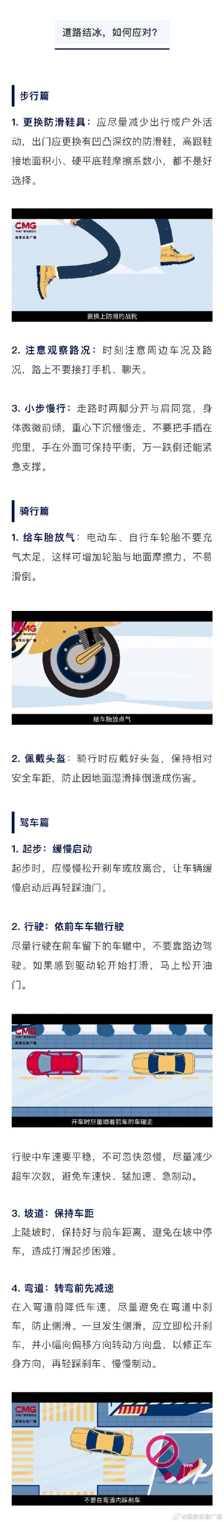 入冬进行时 低温雨雪冰冻灾害防范指南请查收