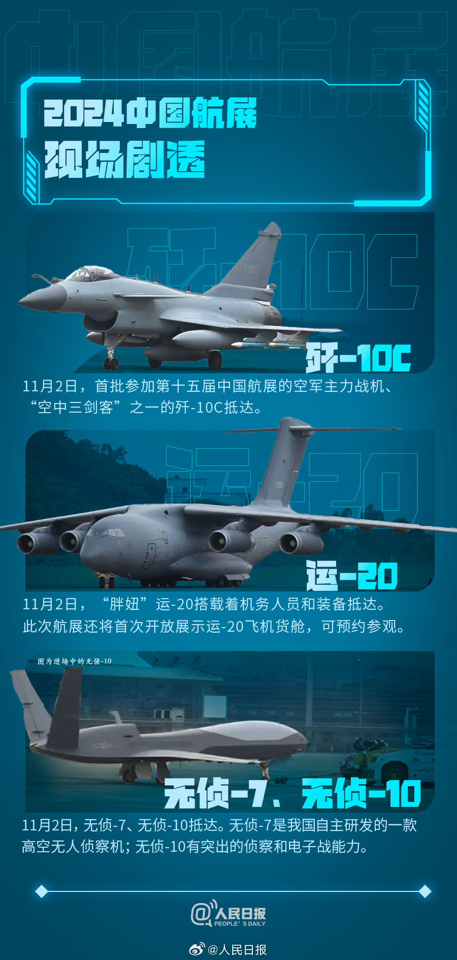 期待值拉满!2024中国航展最新剧透 期待值拉满!2024中国航展最新剧透