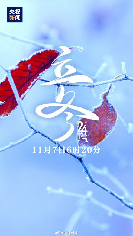 一觉醒来已经立冬了 一觉醒来已经立冬了