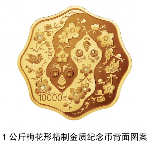 央行将发行2025中国乙巳（蛇）年贵金属纪念币