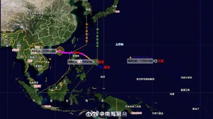 “三台共舞”！“桃芝”“万宜”今天下午相继生成