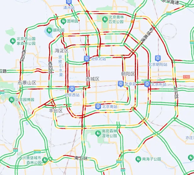 下周，北京有风雨且降温！这些时段短时或达严重拥堵