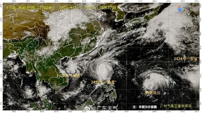 受台风“桃芝”影响，东莞这周将要下雨！
