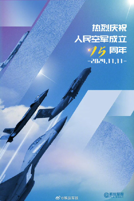 人民空军成立75年，转发祝福！